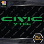 Compatible Honda Civic Vtec Logo Cars Tuning Racing JDM Vinyl Decals Stickers - Image 14