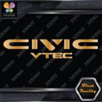 Compatible Honda Civic Vtec Logo Cars Tuning Racing JDM Vinyl Decals Stickers - Image 17
