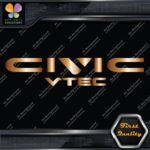 Compatible Honda Civic Vtec Logo Cars Tuning Racing JDM Vinyl Decals Stickers - Image 19