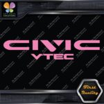 Compatible Honda Civic Vtec Logo Cars Tuning Racing JDM Vinyl Decals Stickers - Image 21
