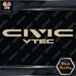 Compatible Honda Civic Vtec Logo Cars Tuning Racing JDM Vinyl Decals Stickers - Image 23