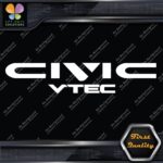 Compatible Honda Civic Vtec Logo Cars Tuning Racing JDM Vinyl Decals Stickers - Image 4