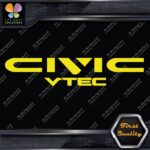 Compatible Honda Civic Vtec Logo Cars Tuning Racing JDM Vinyl Decals Stickers - Image 6