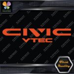 Compatible Honda Civic Vtec Logo Cars Tuning Racing JDM Vinyl Decals Stickers - Image 8