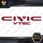 Compatible Honda Civic Vtec Logo Cars Tuning Racing JDM Vinyl Decals Stickers - Image 9