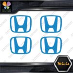 Compatible Honda  H Emblem Logo JDM Pack of 4 MINI SIZE Decals Stickers Vinyl - Image 11