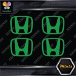 Compatible Honda  H Emblem Logo JDM Pack of 4 MINI SIZE Decals Stickers Vinyl - Image 15