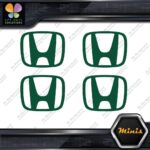 Compatible Honda  H Emblem Logo JDM Pack of 4 MINI SIZE Decals Stickers Vinyl - Image 17