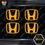 Compatible Honda  H Emblem Logo JDM Pack of 4 MINI SIZE Decals Stickers Vinyl - Image 8