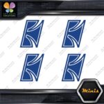 Compatible Tama Drums Logo Emblem Horn Pack of 4 MINI SIZE Decals Stickers Vinyl - Image 11