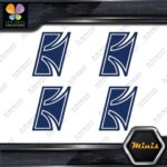 Compatible Tama Drums Logo Emblem Horn Pack of 4 MINI SIZE Decals Stickers Vinyl - Image 12