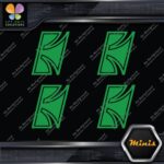 Compatible Tama Drums Logo Emblem Horn Pack of 4 MINI SIZE Decals Stickers Vinyl - Image 14