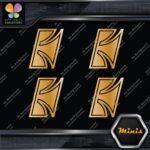 Compatible Tama Drums Logo Emblem Horn Pack of 4 MINI SIZE Decals Stickers Vinyl - Image 17