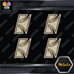 Compatible Tama Drums Logo Emblem Horn Pack of 4 MINI SIZE Decals Stickers Vinyl - Image 23