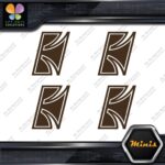 Compatible Tama Drums Logo Emblem Horn Pack of 4 MINI SIZE Decals Stickers Vinyl - Image 24