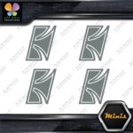 Compatible Tama Drums Logo Emblem Horn Pack of 4 MINI SIZE Decals Stickers Vinyl - Image 4