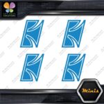 Compatible Tama Drums Logo Emblem Horn Pack of 4 MINI SIZE Decals Stickers Vinyl - Image 10