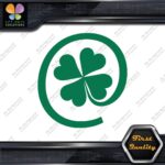 Clover Leaf 4 Four Petals Lucky Irish Shamrock At Sign Decals Stickers Vinyl