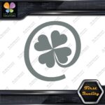 Clover Leaf 4 Four Petals Lucky Irish Shamrock At Sign Decals Stickers Vinyl - Image 5