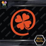 Clover Leaf 4 Four Petals Lucky Irish Shamrock At Sign Decals Stickers Vinyl - Image 8