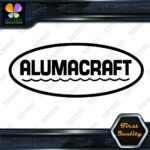 Compatible Alumacraft Boats Oval Waves Vintage Logo Emblem Vinyl Decals Stickers - Image 4