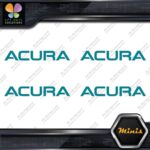 Compatible Acura Name Cars Tuning Racing JDM 4 MINI SIZE Decals Stickers Vinyl - Image 12