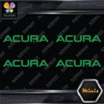 Compatible Acura Name Cars Tuning Racing JDM 4 MINI SIZE Decals Stickers Vinyl - Image 13