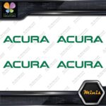 Compatible Acura Name Cars Tuning Racing JDM 4 MINI SIZE Decals Stickers Vinyl - Image 14