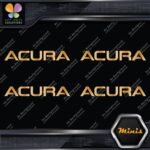 Compatible Acura Name Cars Tuning Racing JDM 4 MINI SIZE Decals Stickers Vinyl - Image 16