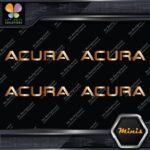 Compatible Acura Name Cars Tuning Racing JDM 4 MINI SIZE Decals Stickers Vinyl - Image 18
