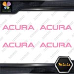 Compatible Acura Name Cars Tuning Racing JDM 4 MINI SIZE Decals Stickers Vinyl - Image 20