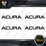 Compatible Acura Name Cars Tuning Racing JDM 4 MINI SIZE Decals Stickers Vinyl - Image 3
