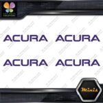 Compatible Acura Name Cars Tuning Racing JDM 4 MINI SIZE Decals Stickers Vinyl - Image 21