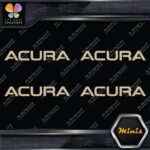 Compatible Acura Name Cars Tuning Racing JDM 4 MINI SIZE Decals Stickers Vinyl - Image 22
