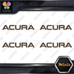 Compatible Acura Name Cars Tuning Racing JDM 4 MINI SIZE Decals Stickers Vinyl - Image 23