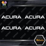 Compatible Acura Name Cars Tuning Racing JDM 4 MINI SIZE Decals Stickers Vinyl - Image 4