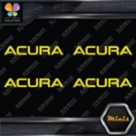 Compatible Acura Name Cars Tuning Racing JDM 4 MINI SIZE Decals Stickers Vinyl - Image 6