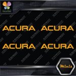 Compatible Acura Name Cars Tuning Racing JDM 4 MINI SIZE Decals Stickers Vinyl - Image 7