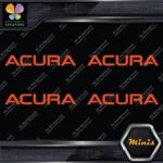 Compatible Acura Name Cars Tuning Racing JDM 4 MINI SIZE Decals Stickers Vinyl - Image 8