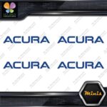 Compatible Acura Name Cars Tuning Racing JDM 4 MINI SIZE Decals Stickers Vinyl - Image 10