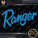 Compatible Ranger Boats Name Only Fishing Aluminium Logo Decals Stickers Vinyl - Image 11