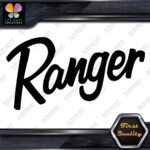 Compatible Ranger Boats Name Only Fishing Aluminium Logo Decals Stickers Vinyl - Image 3