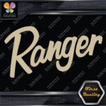 Compatible Ranger Boats Name Only Fishing Aluminium Logo Decals Stickers Vinyl - Image 23