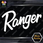Compatible Ranger Boats Name Only Fishing Aluminium Logo Decals Stickers Vinyl - Image 4