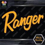 Compatible Ranger Boats Name Only Fishing Aluminium Logo Decals Stickers Vinyl - Image 7