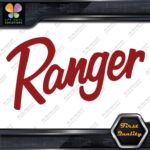 Compatible Ranger Boats Name Only Fishing Aluminium Logo Decals Stickers Vinyl - Image 10
