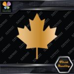 Canadian Maple Leaf Only Canada Emblem Symbol Logo Decals Stickers Vinyl - Image 16