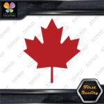 Canadian Maple Leaf Only Canada Emblem Symbol Logo Decals Stickers Vinyl