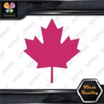 Canadian Maple Leaf Only Canada Emblem Symbol Logo Decals Stickers Vinyl - Image 19