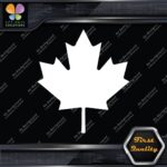 Canadian Maple Leaf Only Canada Emblem Symbol Logo Decals Stickers Vinyl - Image 3